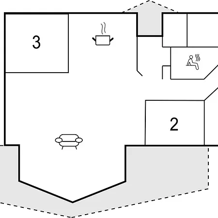Vakantiehuis Strandblick 11 - Dorf 1 *